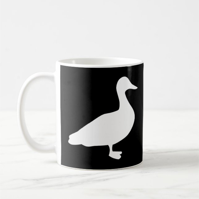 Caneca De Café Pato Mallard Pet Animal Ducker Farmi Fazenda (Esquerda)
