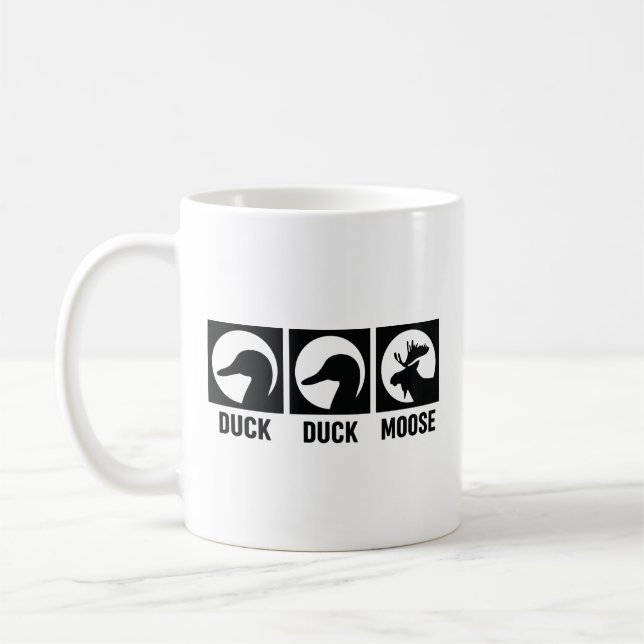 Caneca De Café Pato Pato Alce (Esquerda)