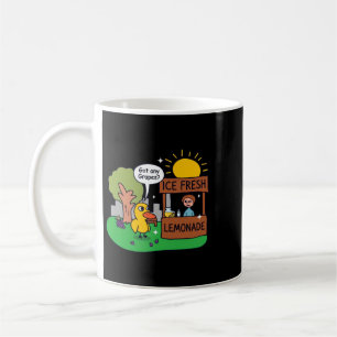 Caneca De Café Pato Pede Limonada de Uvas na Banca