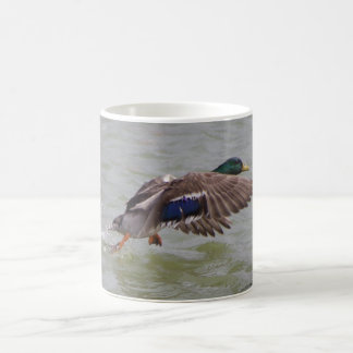 Caneca De Café pato selvagem em vôo