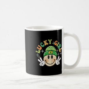 Caneca De Café Pato Sortudo Dia Engraçado de São Patrício