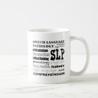 Caneca De Café Patologista da língua do discurso