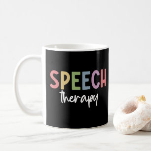 Caneca De Café Patologista de Fala de Terapia de Voz SLP presente