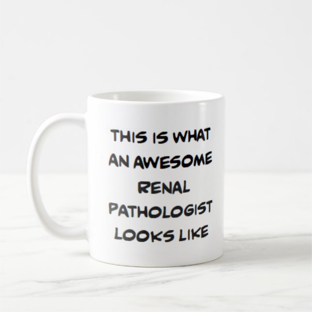 Caneca De Café patologista renal, incrível (Esquerda)
