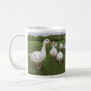 Caneca De Café Patos da dança