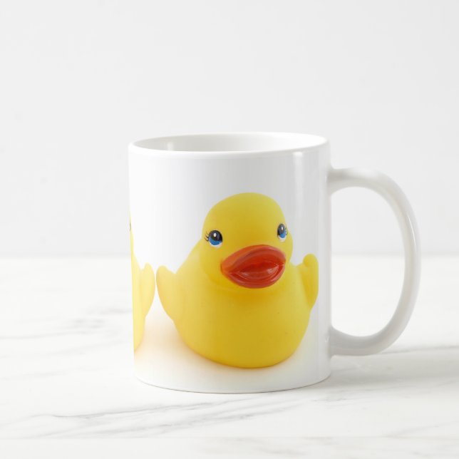 Caneca De Café Patos de borracha amarelos (Direita)
