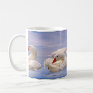 Caneca De Café Patos Em Um Lago-37797