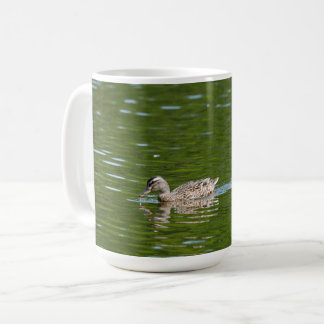 Caneca De Café Patos em um Lago Verde (2)