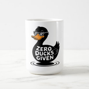 Caneca De Café Patos Zero Dado - Design Legal Engraçado