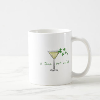Caneca De Café Patricks Martini Irish Baby A Tini Bit Irish L