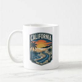 Caneca De Café Patrimônio Costeiro da Califórnia
