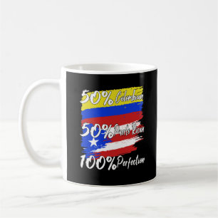 Caneca De Café Patrimônio do Orgulho do Porto-riquenho Colombiano