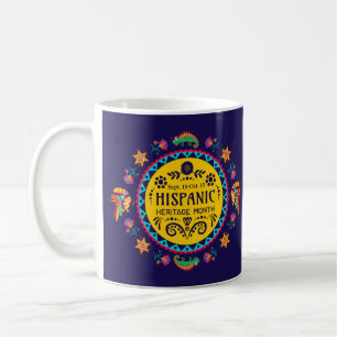 Caneca De Café Patrimônio Hispânico Mês