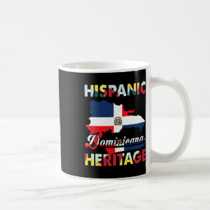 Caneca De Café Patrimônio Hispânico Mês da Bandeira da República 