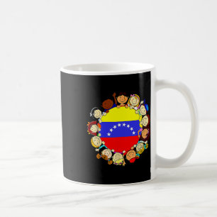 Caneca De Café Patrimônio Hispânico Mês Venezuela Crianças Veneza