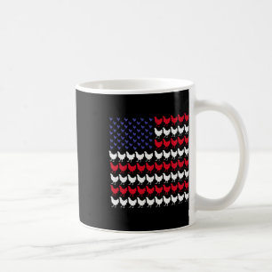 Caneca De Café Patriotic Farmers 4 De Julho Bandeira Americana