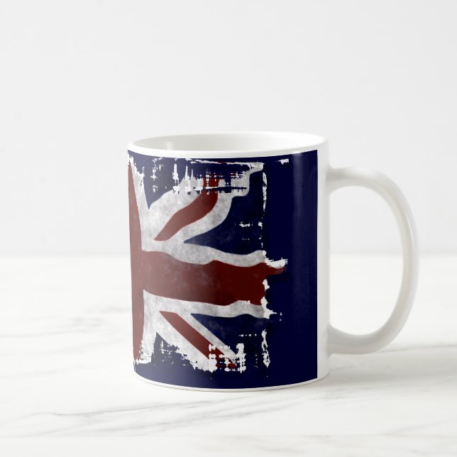Caneca De Café Patriotic Union Jack, UK Union Flag, British Flag (Direita)