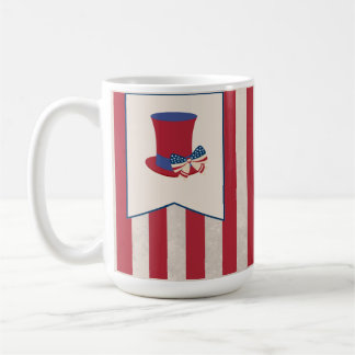 Caneca De Café Patriotic USA Flag Mug | Taça do Café do Orgulho A