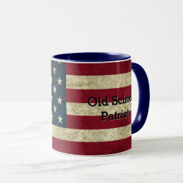 Caneca de Café Patriótica Bandeira Americana