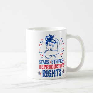 Caneca De Café Patriótico 4º De Julho Estrelas De Camisa Reproduz