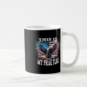 Caneca De Café Patriótico Americano Bandeira Americana Usa Eagle