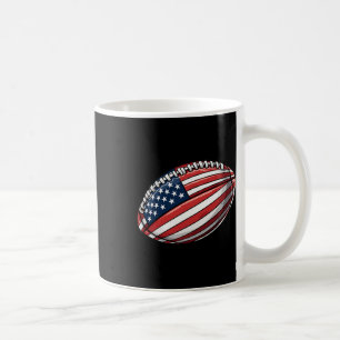 Caneca De Café Patriótico Americano de Bandeira Americana de 4 de
