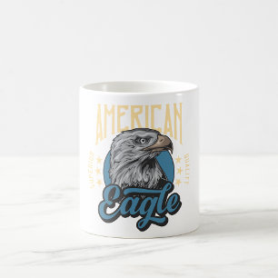 Caneca De Café Patriótico de Alta Qualidade de Águia Americana