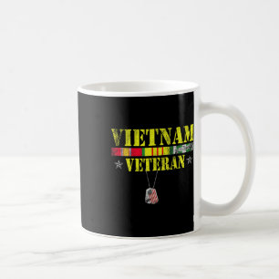 Caneca De Café Patriótico do Memorial do Veterano da Guerra do Vi