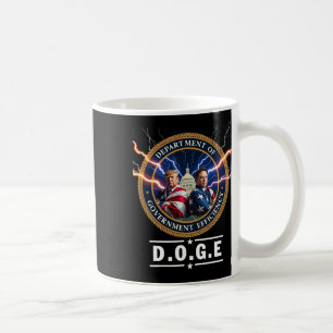 Caneca De Café Patriótico do Pai de Bandeira Americano Trump 2024
