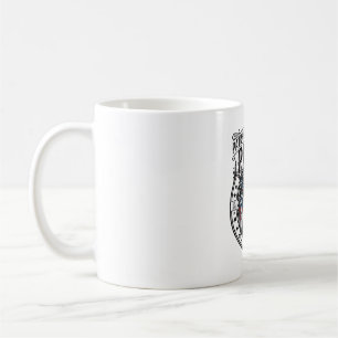 Caneca De Café Patriótico Fantasma Patriota Horror Monstro Patrio