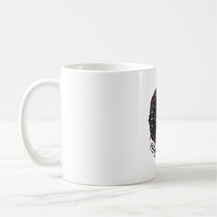 Caneca De Café Patriótico Fantasma Patriota Horror Monstro Patrio