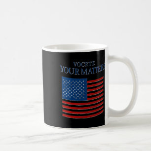 Caneca De Café Patriótico Seu Voto É Design