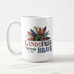 CANECA DE CAFÉ PATRIÓTICO VERMELHO AZUL AZUL BRANCO