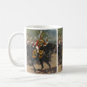 Caneca De Café Patrulha do 1º Life Guards do Reino Unido da House