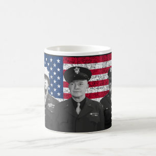 Caneca De Café Patton, Eisenhower, e Doolittle