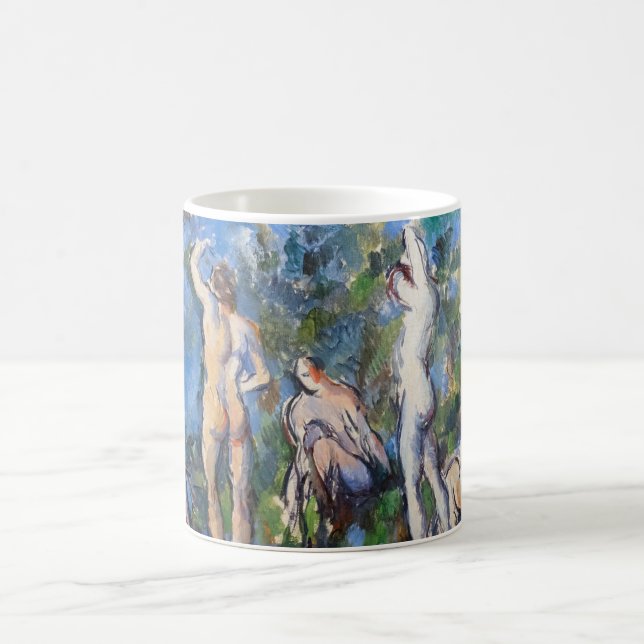 Caneca De Café Paul Cezanne - Cinco Banhistas (Centro)