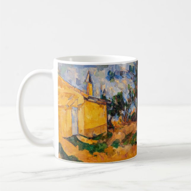 Caneca De Café Paul Cezanne - Le Cabanon de Jourdan (Esquerda)