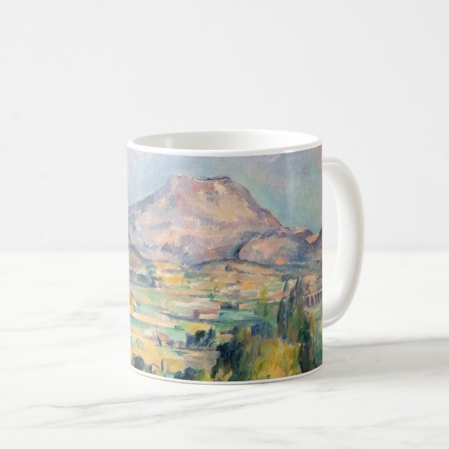 Caneca De Café Paul Cezanne - Mont Sainte-Victoire (Frente Esquerda)