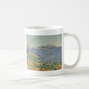 Caneca De Café Paul Cezanne o golfo de Marselha visto de L