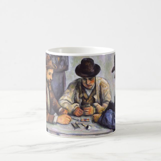 Caneca De Café Paul Cezanne - Os Jogadores De Cartão (Centro)