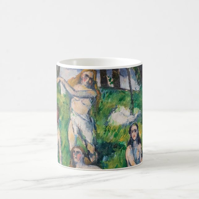 Caneca De Café Paul Cezanne - Quatro Banhistas (Centro)