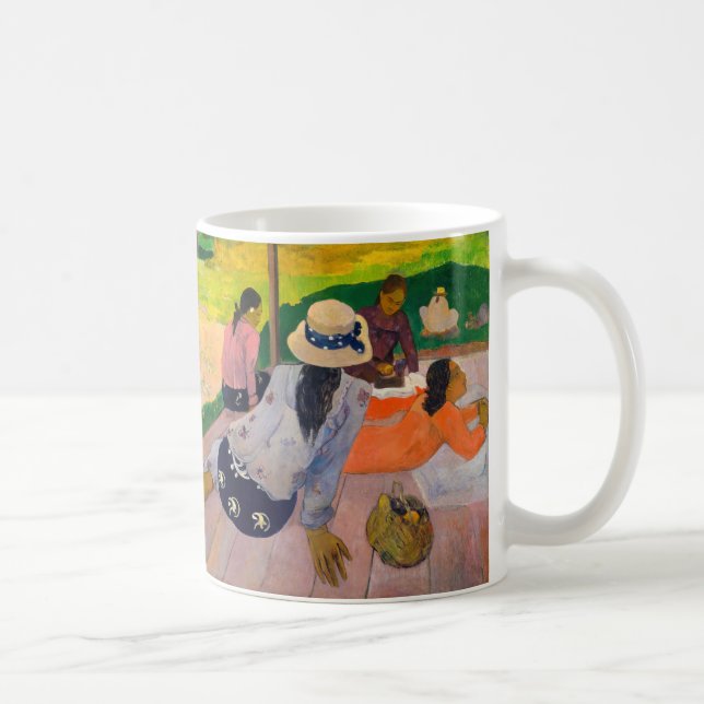 Caneca De Café Paul Gauguin - A Sesta (Direita)