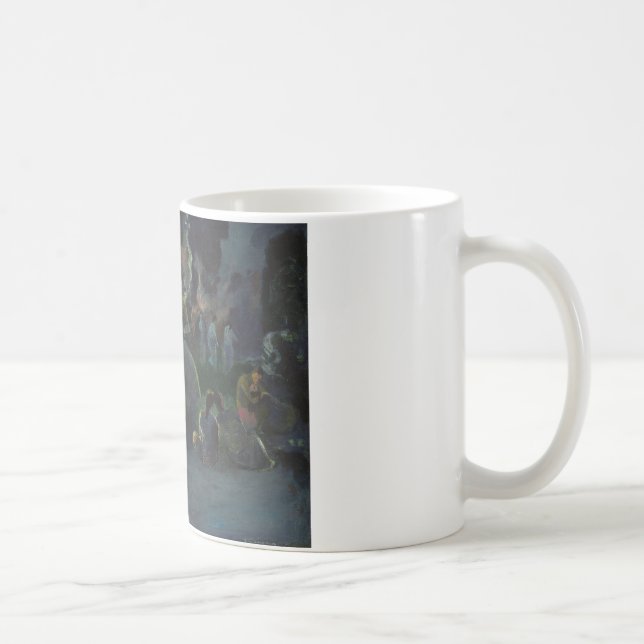 Caneca De Café Paul Gauguin - Upa Upa (The Fire Dance) (Direita)