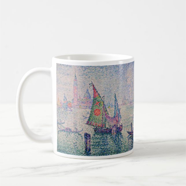 Caneca De Café Paul Signac - A vela verde (Esquerda)