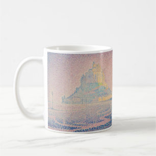 Caneca De Café Paul Signac - Mont Saint Michel, Névoa e Sol