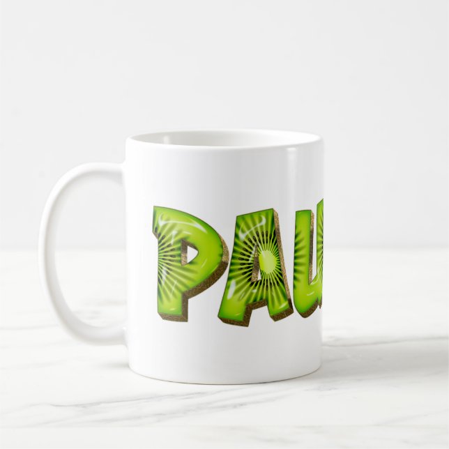 Caneca De Café Pauline Name Kiwi Style Tasse Teetasse Kaffeetasse (Esquerda)