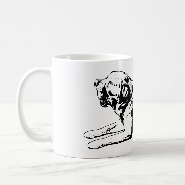 Caneca De Café Pausa Esfinge - Ouro (Esquerda)
