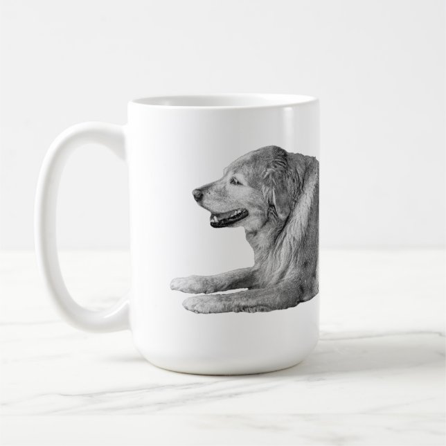 Caneca De Café Pausa Macia, Tons Quentes (Esquerda)