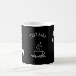 Caneca De Café Pausa para o Café – Grandes Ideias – Preto