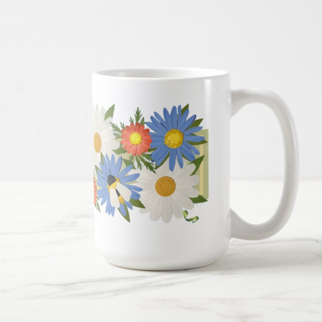 Caneca De Café Pause Tiles Signature Bee 15oz--Right-hand (Direita)